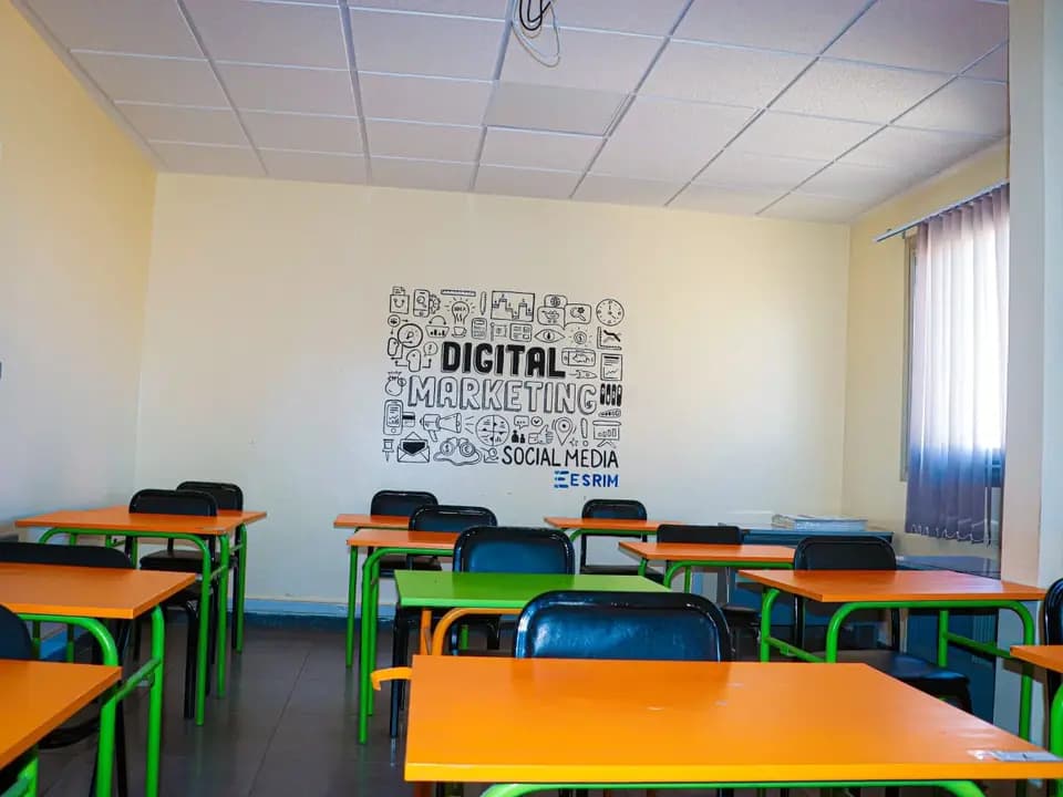 Salle de cours de l’ESRIM