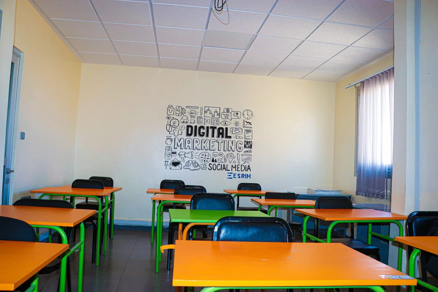 Salle de cours de l’ESRIM